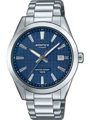 Casio Edifice Ανδρικό Ρολόι με Ασημί Μεταλλικό Μπρασελέ EFV-160D-2AVEF