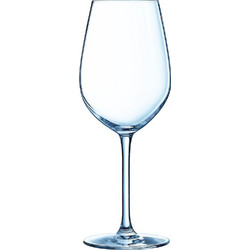 Luminarc Σετ Ποτήρια Κρασιού Γυάλινα Κολωνάτα Menades 470ml 4τμχ MENADES470