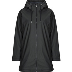 Roxy Rain Road Γυναικείο Μπουφάν Χειμωνιάτικο Softshell Μακρύ Αδιάβροχο Μαύρο ERJJK03671-KVJ0