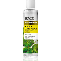 Dr. Sante Sebocontrol Cica + Zinc + AHA Ενυδατική Λοσιόν Καθαρισμού Προσώπου 200ml