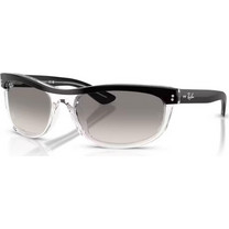 Ray-Ban RB2489 129432 Ανδρικά Γυαλιά Ηλίου Μάσκα Κοκάλινα Μαύρα με Μαύρο Φακό