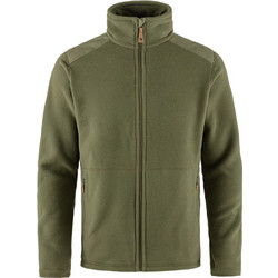 Fjallraven Sten Ανδρική Ζακέτα Fleece με Φερμουάρ Χακί 81765-620