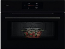 AEG NKM7N721B (ST) Εντοιχιζόμενος Φούρνος Μικροκυμάτων με Grill 44lt Μαύρος