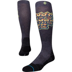 Stance Raw Ανδρικές Κάλτσες Μέχρι το Γόνατο με Σχέδια Μωβ A758C21RAW-BLK