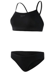 Speedo Eco Endurance+ Αθλητικό Bikini Set Μπουστάκι Μαύρο 8-135400001