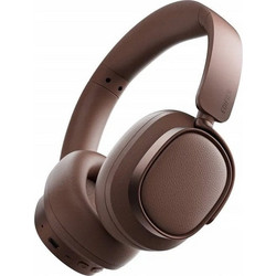 Edifier ES850NB Hybrid Ενσύρματα & Ασύρματα Bluetooth Ακουστικά Over Ear με Noise Cancelling Καφέ