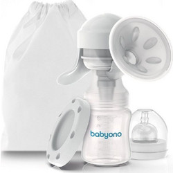 BabyOno Anatomy Μονό Χειροκίνητο Θήλαστρο Χωρίς BPA 150ml
