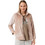 Minerva Γυναικεία Ρόμπα Χειμωνιάτικη Fleece Μπεζ 96-52985-794