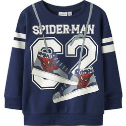 Name It Spider-Man Παιδικό Φούτερ Navy Μπλε 13247174