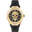Philipp Plein Skull Spikes Γυναικείο Ρολόι με Μαύρο Καουτσούκ Λουράκι PWADA0224