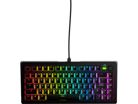 Glorious GMMK 3 Μηχανικό Gaming Πληκτρολόγιο TenKeyLess με Glorious Fox Διακόπτες RGB Black