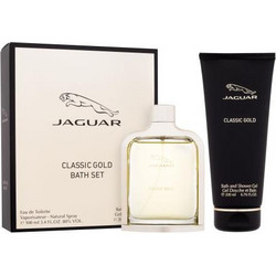 Jaguar Classic Gold Eau de Toilette 100ml + Bath & Shower Gel 200ml
