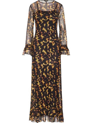 Funky Buddha Maxi Βραδινό Φόρεμα Μαύρο FBL012-108-13