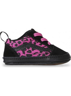Vans Βρεφικά Sneakers Αγκαλιάς Μαύρο Φούξια VN000CS5-PIB