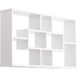 HOMCOM Βιβλιοθήκη Τοίχου 85x14.5x47.5cm 830-234