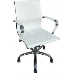 PoliHome Cygon Low Καρέκλα Γραφείου Λευκή 162883839