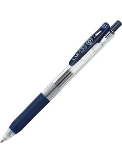 Zebra Sarasa Clip Στυλό Gel 0.5mm Μπλε ZB-14320