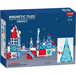 BW Magnetic Tiles Διάστημα 60τμχ