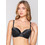 Luna Mystique Σουτιέν Balconette Push Up με Μπανέλα Μαύρο 15802