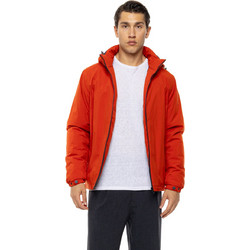 Biston Ανδρικό Μπουφάν Χειμωνιάτικο Puffer Κόκκινο 54-201-034