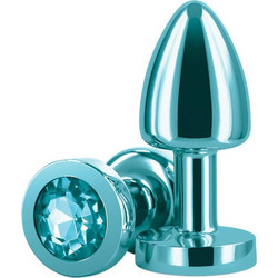 NS Novelties Rear Assets Petite Πρωκτική Σφήνα Diamond Plug 6cm Πράσινη