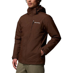Columbia Αθλητικό Ανδρικό Μπουφάν Χειμωνιάτικο Softshell Αδιάβροχο Καφέ 2090122-256