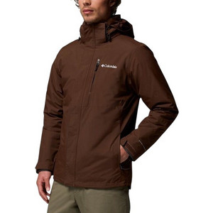 Columbia Αθλητικό Ανδρικό Μπουφάν Χειμωνιάτικο Softshell Αδιάβροχο Καφέ 2090122-256