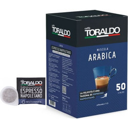 Caffe Toraldo Κάψουλες Espresso Miscela Arabica Συμβατές με Μηχανή E.S.E Pod 50τμχ