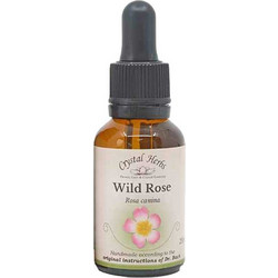 Crystal Herbs Wild Rose Ανθοΐαμα σε Σταγόνες 25ml