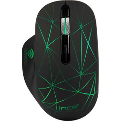 Inca IWM-551 Ασύρματο Gaming Ποντίκι RGB 1600 DPI Black