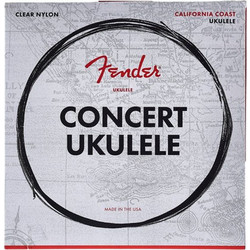 Fender 90C Concert Σετ 4 Χορδές Ukelele Nylon 28-40"