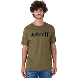 Hurley Ανδρικό Αθλητικό T-Shirt Χακί MTS0035030-H201