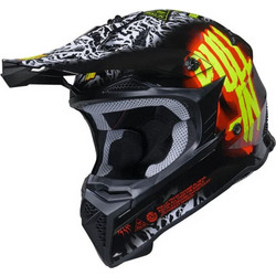 Pull-In MX Trash Red Κράνος Μηχανής Motocross 1350gr