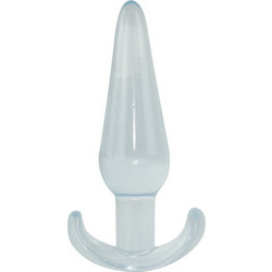 Kinksters Soft Touch Jelly Πρωκτική Σφήνα Διαφανής