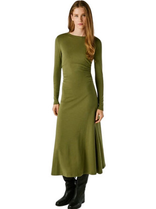 Pepe Jeans Midi Καθημερινό Φόρεμα Πράσινο PL9537717-765