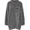 Funky Buddha Mini Καθημερινό Φόρεμα Πλεκτό Ασημί FBL012-101-13