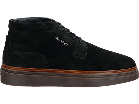 Gant Kinzoon Ανδρικά Μποτάκια Δερμάτινα Μαύρα 3GS31643638-G00