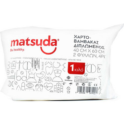 Matsuda Be Healthy Χαρτοβάμβακας 40x60cm Διπλωμένος 1kg