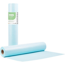 Bournas Medicals SoftCare Premium Standard Εξεταστικό Ρολό Πλαστικοποιημένο 58cm x 50m Γαλάζιο