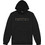 Double Ανδρικό Φούτερ Fleece με Κουκούλα & Τσέπες Μαύρο MTOP-1078