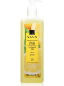 Avon Senses Lemon Burst Αφρόλουτρο σε Gel 720ml