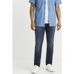 Celio Ανδρικό Τζιν Παντελόνι Ελαστικό Κανονική Εφαρμογή Navy Μπλε C-VOKOVER15