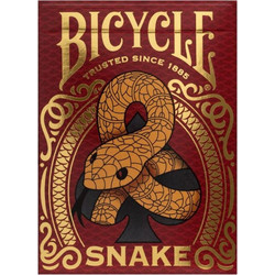 Bicycle Snake Τράπουλα Μπορντό 10048099