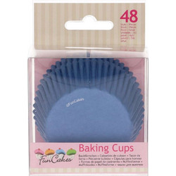 FunCakes Φόρμες Ζαχαροπλαστικής Χάρτινες για Muffin / Cupcake Στρογγυλές 5x3.2cm 48τμχ FC4007