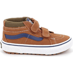 Vans SK8 Παιδικά Sneakers Μποτάκια Καφέ VN000D10N1Z1