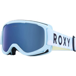 Roxy Sweetpea ERLTG03005-BDF0 Μάσκα Σκι & Snowboard Παιδική Λευκή με Φιμέ Φακό Μπλε