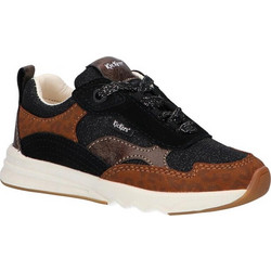 Kickers Παιδικά Sneakers Καφέ Μαύρα 830212-30