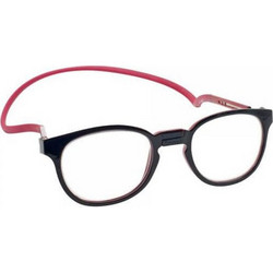 EyeLead M104 Γυαλιά Πρεσβυωπίας +3.00 Λαστιχένια Μαύρα Κόκκινα