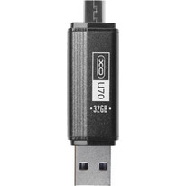 XO U70 32GB USB Stick 2.0 με USB-A & micro USB