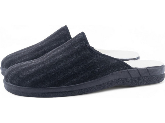 Love4shoes Χειμερινές Ανδρικές Παντόφλες Navy Μπλε 5222-0112-000001-000049